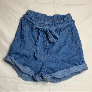 Paper-Bag Shorts